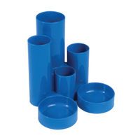 Q-CONNECT TUBE TIDY BLUE