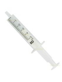 BD Discardit 309050 5ml Syringe Eccentric Luer Slip [Pack of 100] 