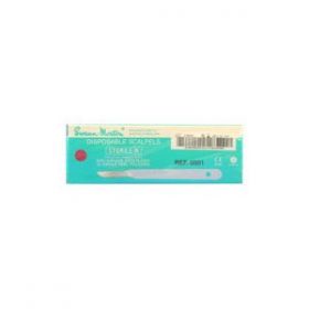 Sterile Disposable Scalpels, size 12 [Pack of 10] 