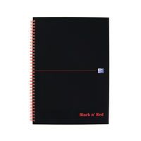 BLACK N RED PRF A4 BK 5MMSQ 140P PK5