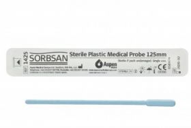 Sorbsan Sterile Plastic Medical Probe 125mm [Pack of 100] 