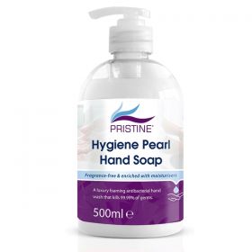 Pristine Hygiene Pearl Hand Soap 500Ml [Pack of 12]