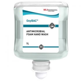 Oxybac Foam Antimicrobial Hand Wash Cartridge 1 Litre [Pack of 6]