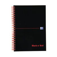 BLACK N RED PROF A5 BK A-Z 140P PK5