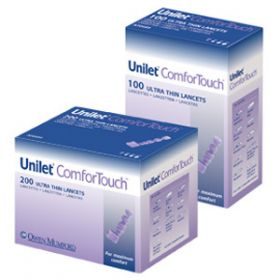 Unilet ComforTouch 28G 0.375mm Lancets [Pack of 200] 