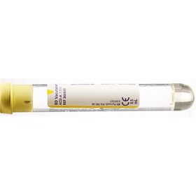 BD 366645 Glass ACD Solution A tube 8.5ml with Yellow Conventional Closure [Pack of 100] 