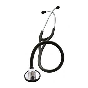 3M Littmann Master Cardiology Stethoscope, Black Tubing [Pack of 1]