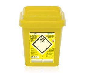 Clinisafe 3 Litre Container - Yellow [Pack of 20]