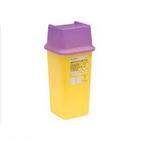 Sharpsafe Sharps Container 7 Litre Purple Lid (Square) [Pack of 1]