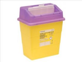 Sharps container disposal - 13 litre purple lid