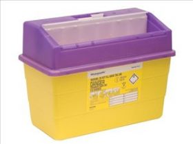 Sharps container disposal - 24 litre purple lid