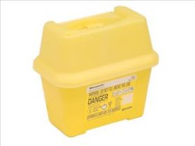 Sharps container disposal - 2 litre yellow lid