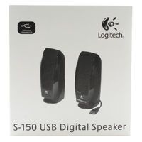 LOGITECH S-150 SPEAKERS BLACK 980-00
