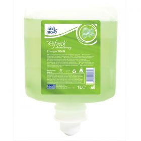Refresh Energie Foam Washroom Hand Wash Cartridge 1 Litre [Pack of 6]