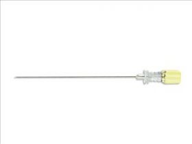 Spinal Needle Luer 19G Cream x 90mm (3.5 inch) Quinkie With Stylet Sterile [Box of 20]