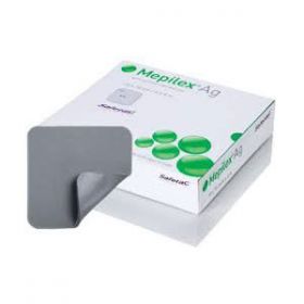 Mepilex Ag Soft Silicone Foam Silver Dressing 20cm X 20cm [Pack Of 5]