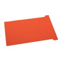NOBO ACCO T-CARDS 77X126MM RED PK100