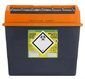 Sharpsafe 30 Litre Orange – Protected Access [Carton of 10]