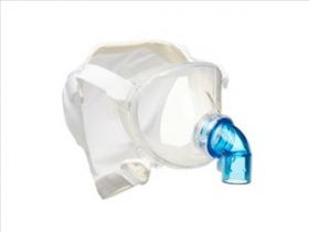 Masks NIV & Sleep Therapy Maxshield size XXS Tube w/Blue 22mm/22mm Adapter [Pack of 10]