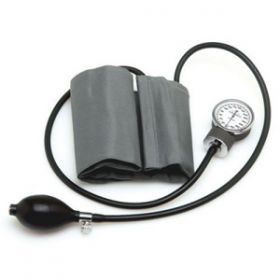 BoSo Clip On Aneroid Nurses Sphygmomanometer With Adult Self Fastening Cuff And Zipper Case [Pack of 1]