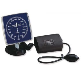 Guardian Large Dial Wall Aneroid with self-fastening Adult cuff and Tubing [Pack Of 1]