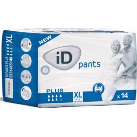 iD Expert Pants Plus XL [Pack of 14] 