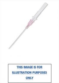 Optiva Peripheral Intravenous Cannula Non-winged - Yellow, 24G x 19mm [Pack of 50]
