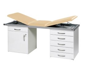 Specialist Couch System with One Drawerline Unit & One Drawer Pack in White (High Gloss) Finish Sun-CS3W-3S