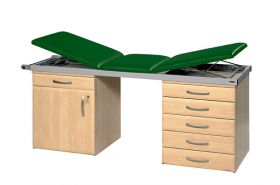 Specialist Couch, 1 Drawerline Unit & 1 Drawer Pack Sun-CS3B-3S/Green [Pack of 1]
