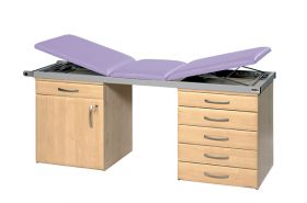 Specialist Couch, 1 Drawerline Unit & 1 Drawer Pack Sun-CS3B-3S/Lilac [Pack of 1]