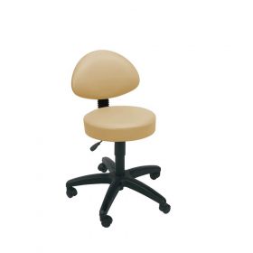 Gas-lift Stool with Back-Rest