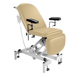 Fusion Phlebotomy Chair - Electric Height Adjustment, Gas Assisted Head & Foot Sections [Pack of 1]