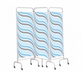 Three Panel Screen - Wave [Pack of 1]