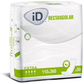 iD Expert Rectangular Extra NW (11cm x 36cm, Pack of 50)