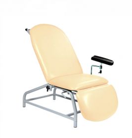 Fixed Height Reclining Phlebotomy Chair with Adjustable Feet [Pack of 1]