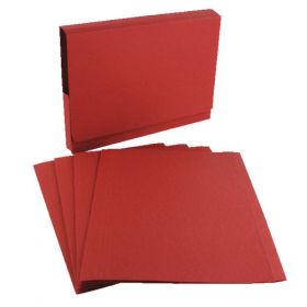 GUILDHALL SQUARE CUT FOLDER RED