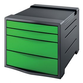 REXEL CHOICES GREEN DRAWER CABINET