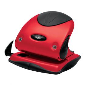 REXEL P225 HOLE PUNCH RED