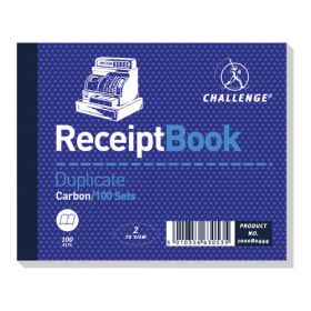 CHALLENGE DUP BOOK RECEIPT 105X130MM