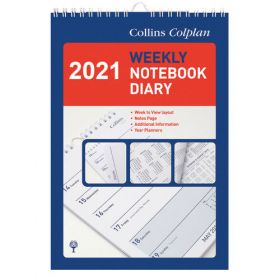 COLLINS WEEKLY NOTEBOOK DIARY 2021