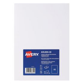 AVERY PERM DISPLAY LABELS A3 PK10