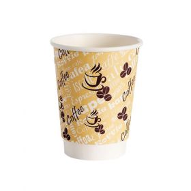 DOUBLE WALL 8OZ RED BEAN PAPER CUP