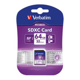 PREMIUM SDXC MEMORY CARD 64GB