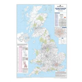 MAP UK POSTCODE AREAS MAP