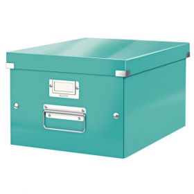 LEITZ WOW CLICK STORE BOX MED BLUE