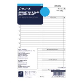 FILOFAX REFILL DAY PER PAGE A5 2021