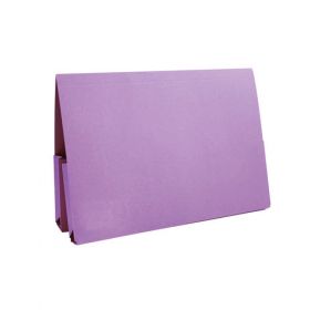 GUILDHALL DBL PKT WALLET FCP MAUVE