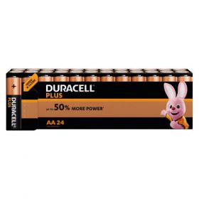 DURACELL AA PLUS 24PACK COPPER/BLK