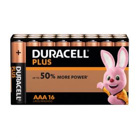 DURACELL AAA PLUS 16PACK COPPER/BLK