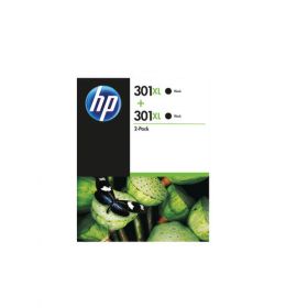 HP 301XL BLACK INK CARTRIDGE TWIN PK